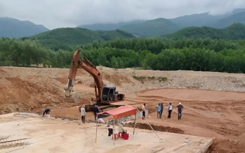 Dự án kè sạt lở bờ tả sông Phước Giang