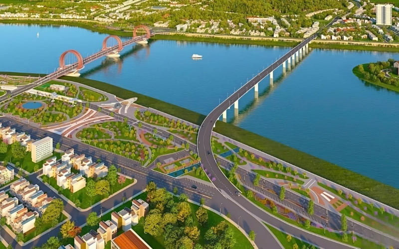 Xây dựng kè chống sạt lở bờ nam sông Trà Khúc